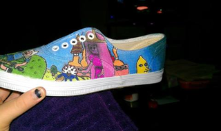 Illustration for article titled Adventure Time shoe update!